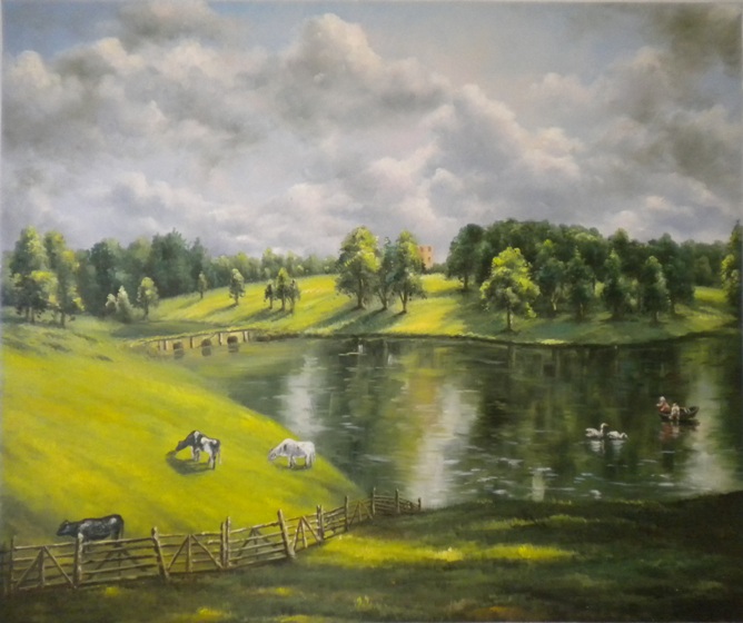 Vendita falso d'autore Wivenhoe di Constable